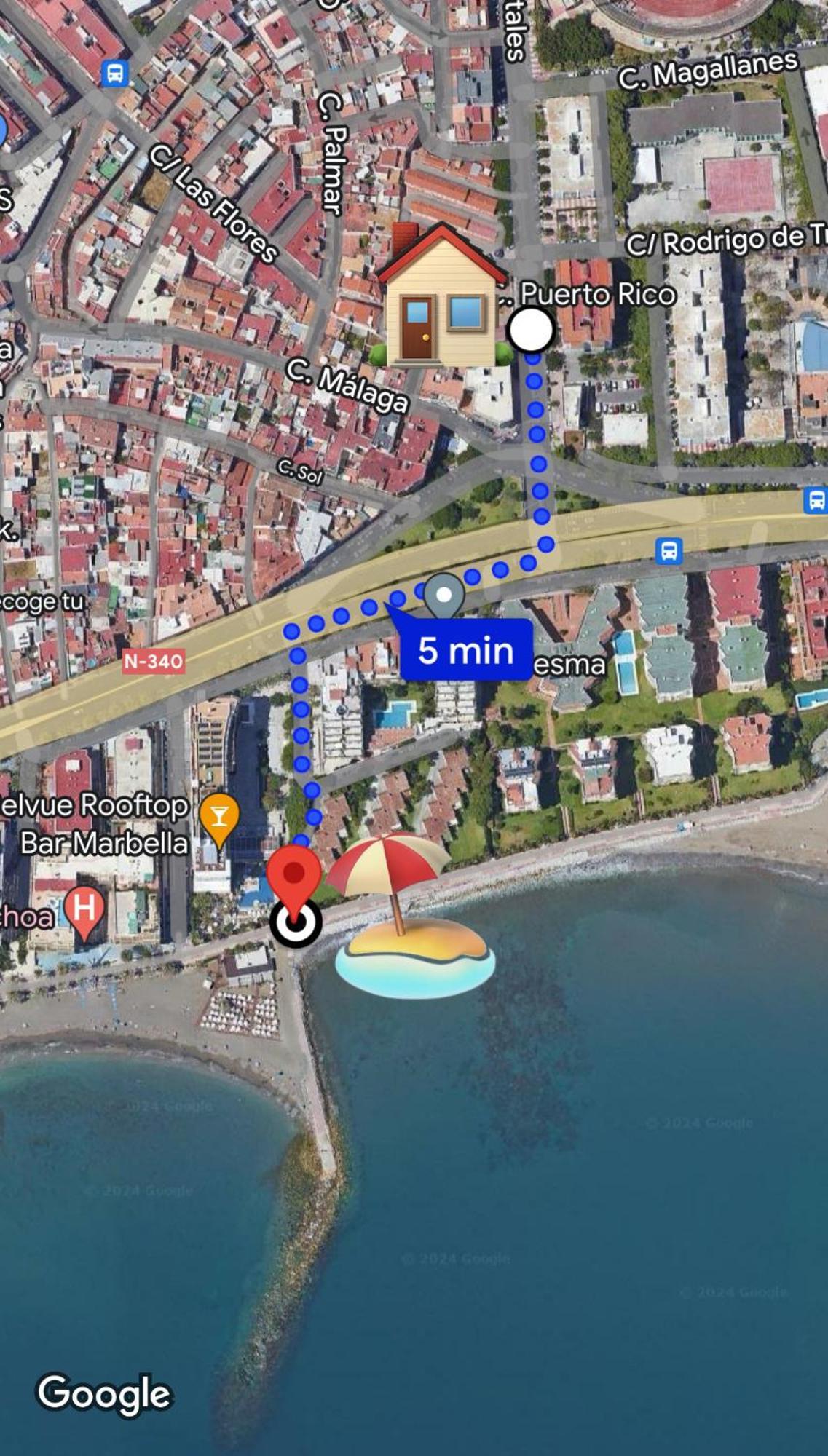 Acogedor Apartamento Cerca De La Playa Marbella Ngoại thất bức ảnh
